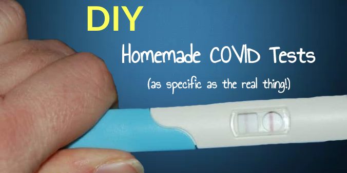 DIY homemade covid tests