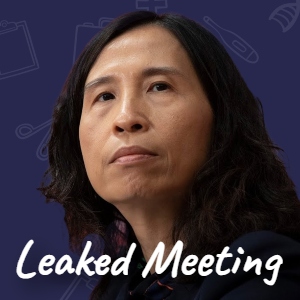 Theresa Tam’s Leaked Meeting Reveals H5N1 Launch
