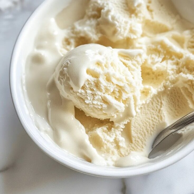 Homemade Raw Milk Ice Cream
